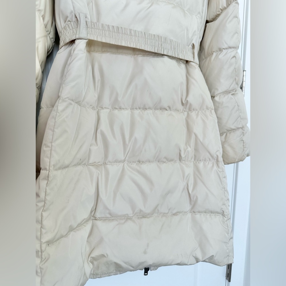 Coach Puffer Coat with Fur Trim Hood - Picture 11 of 13